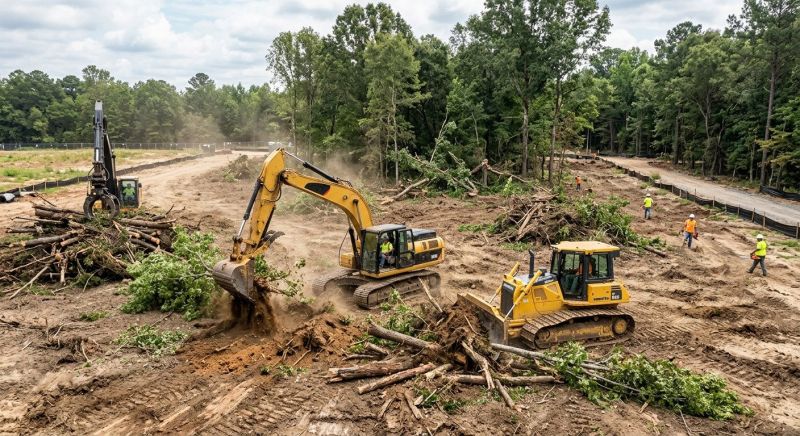 Commercial Land Clearing in Atlanta, GA