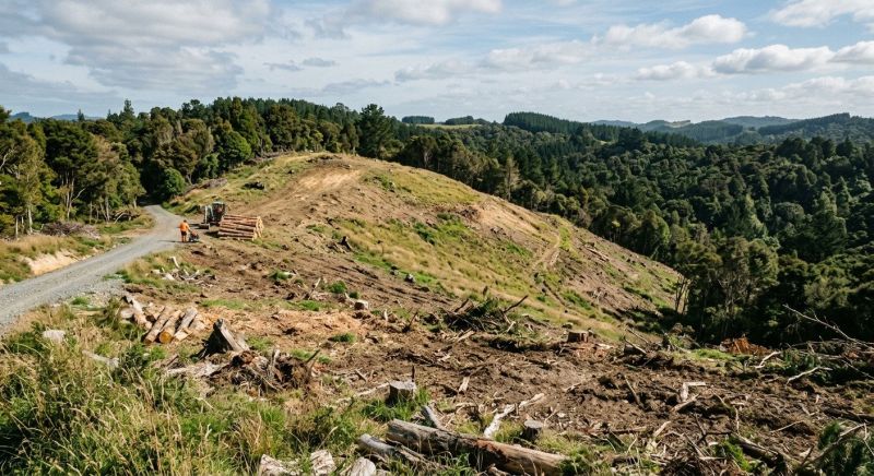 Slope Clearing in Cumming, GA