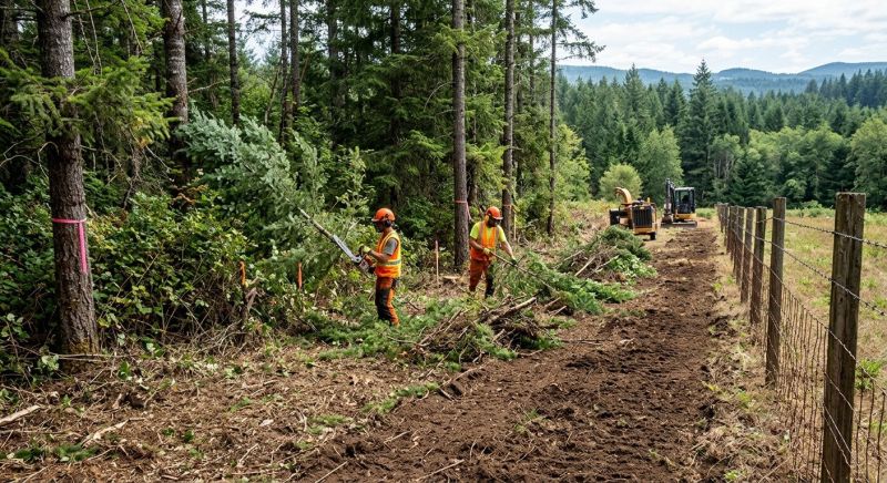 Slope Clearing in Katy, TX